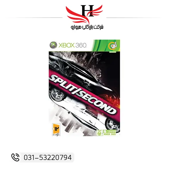 بازی Split Second Xbox 360 نسخه اصلی 1DVD9 | مسابقهای انفجاری با تخریب محیط | خرید تکی و عمده از هیوارو